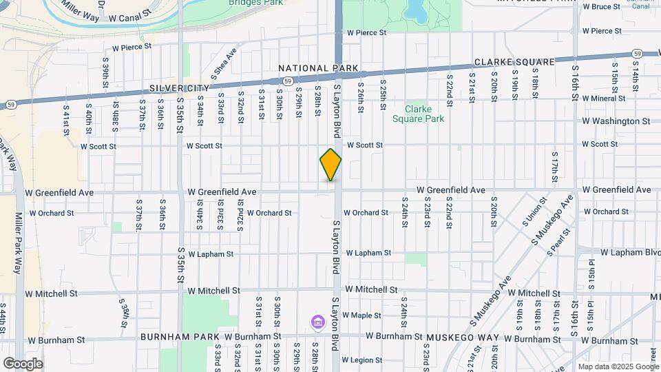 1341 S Layton Blvd Map and Location Details