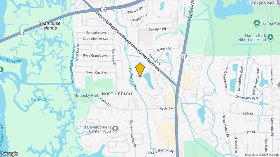1186 Beach Dune Dr Map and Location Details
