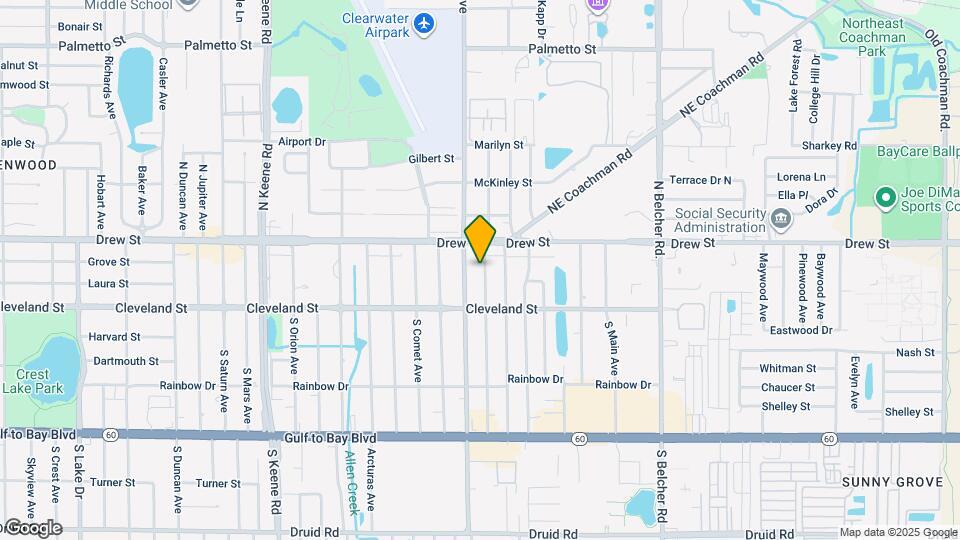 104 N Cirus Ave Map and Location Details