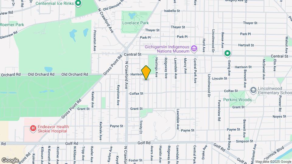 2434 Cowper Ave Map and Location Details