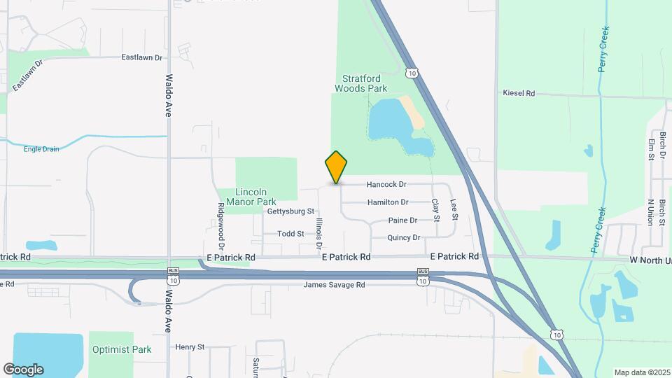 1613 Jay Street Map and Location Details