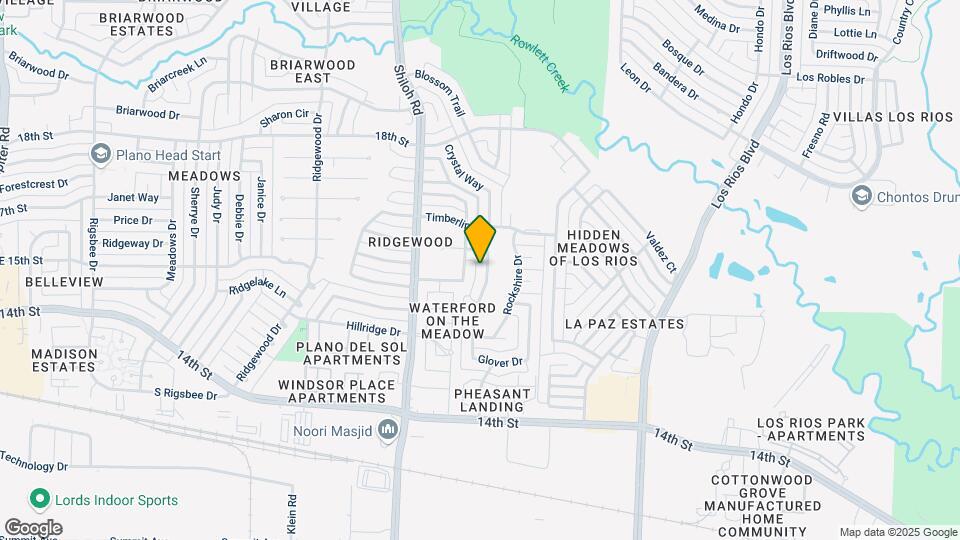 1505 Larchmont Dr Mapa y Detalles de la Ubicación