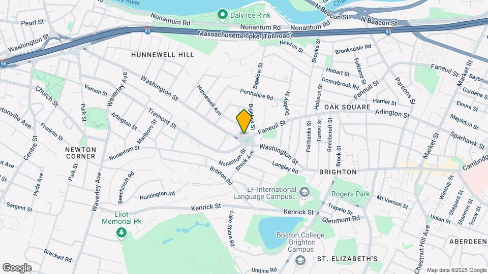 431 Faneuil St, Unit 2C Map and Location Details