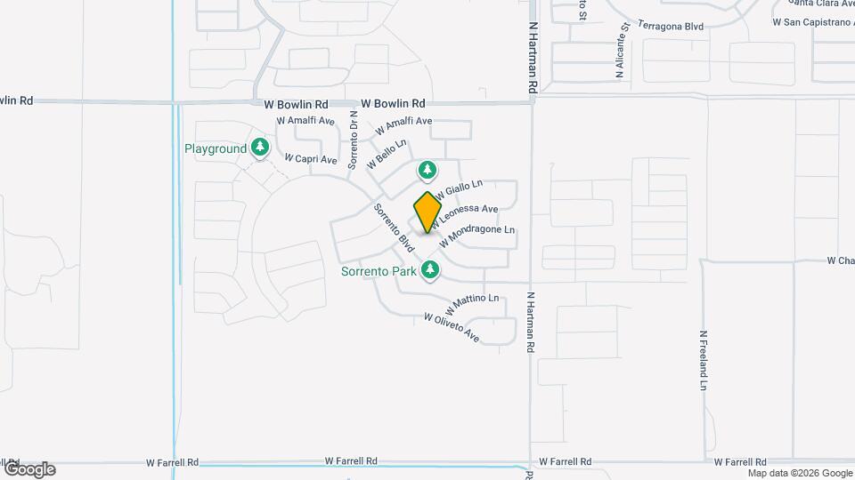 37189 W Leonessa Ave Map and Location Details