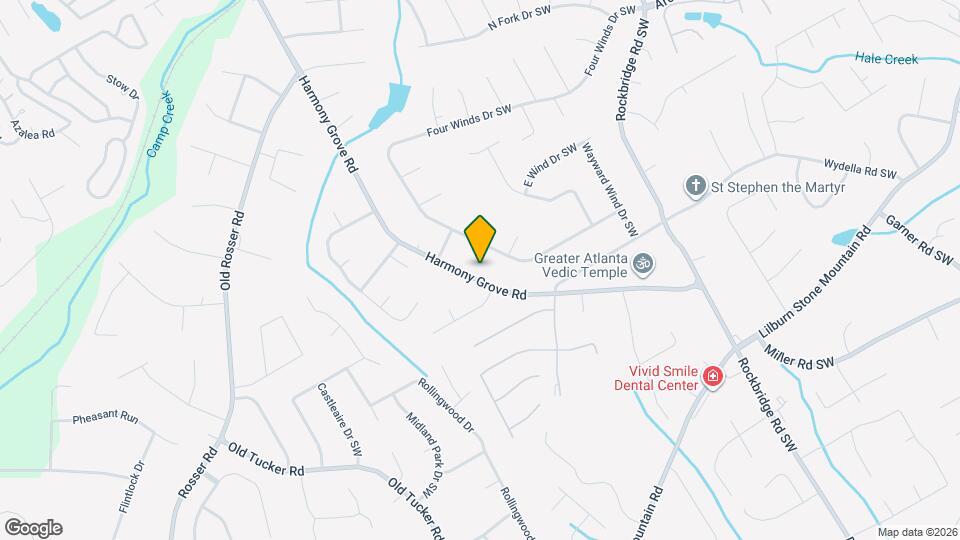 392 Harmony Grove Rd Mapa y Detalles de la Ubicación