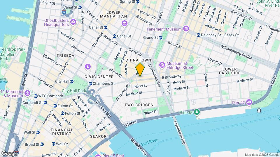 26 E Broadway Mapa y Detalles de la Ubicación