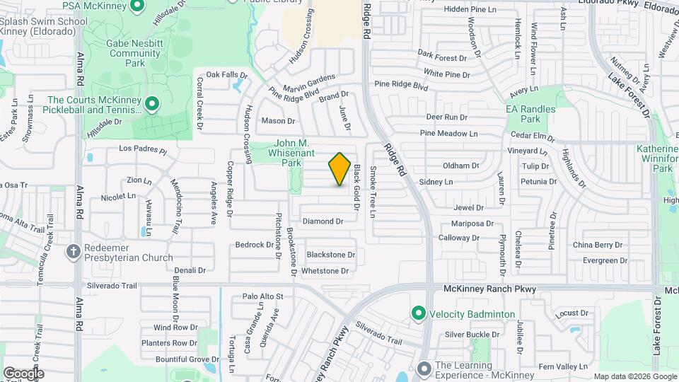 6405 Sapphire Dr Map and Location Details