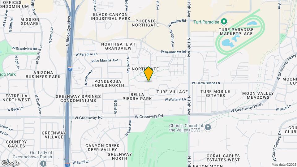 2141 W Kathleen Rd Map and Location Details