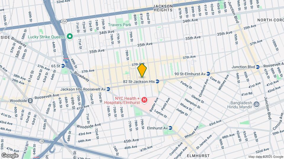3762 80th St Map and Location Details