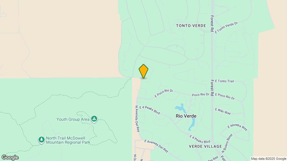 26445 N Avenida Del Ray Map and Location Details