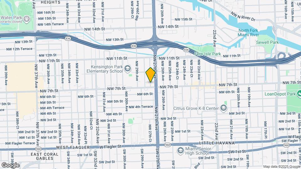 2723 NW 7th St Map and Location Details