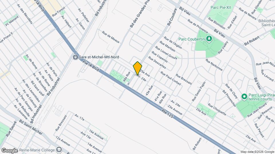 4201 46E Rue Map and Location Details