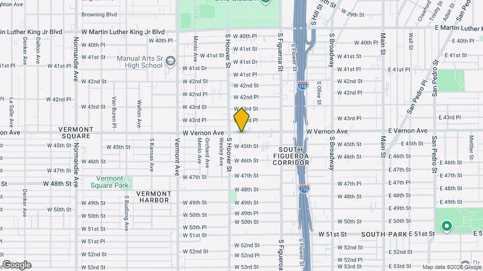 702 W Vernon Ave, Unit Nice apartment on Vernon Ave Map and Location Details