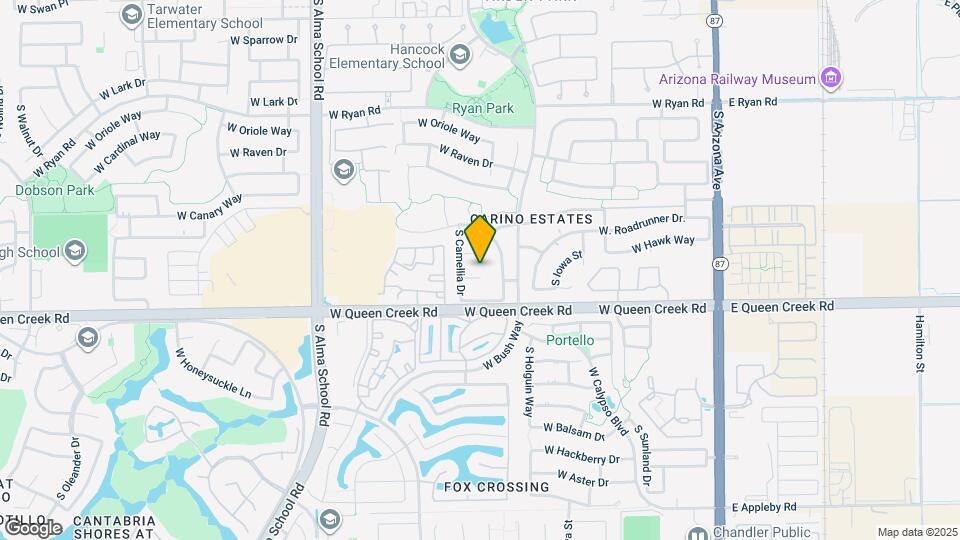 662 W Crane Ct Map and Location Details