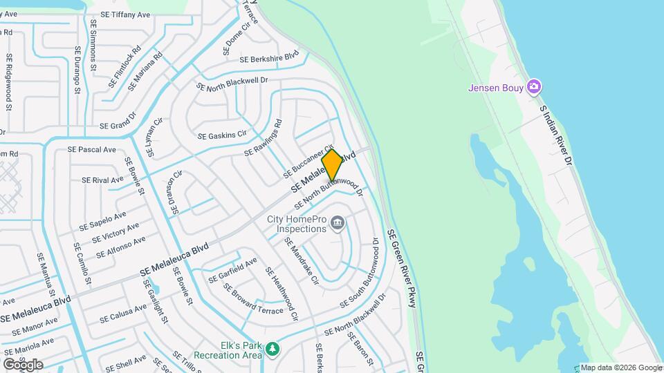 1838 SE North Buttonwood Dr Map and Location Details