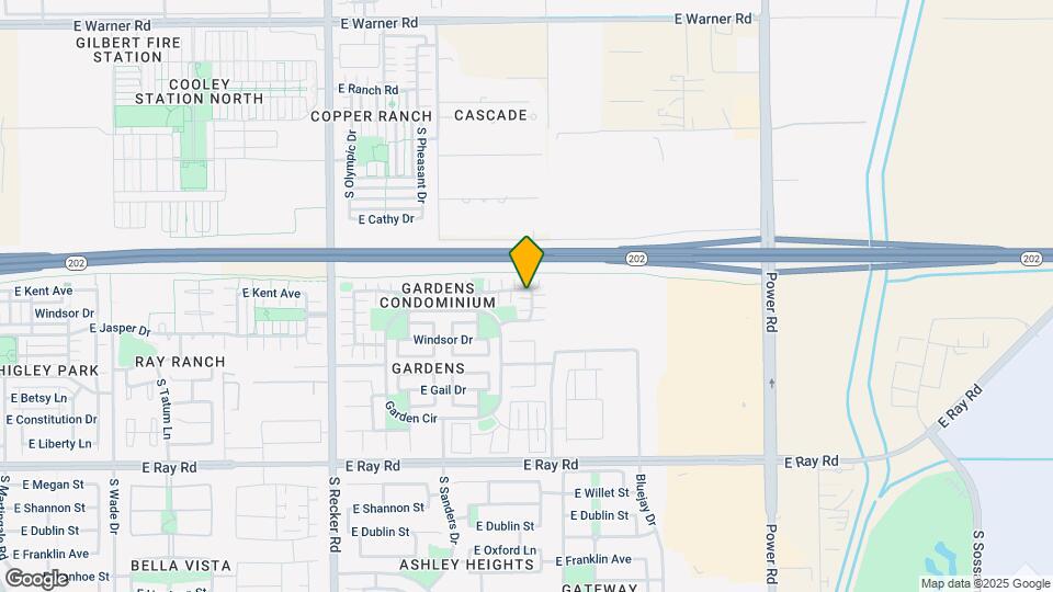 1296 S Owl Dr Map and Location Details