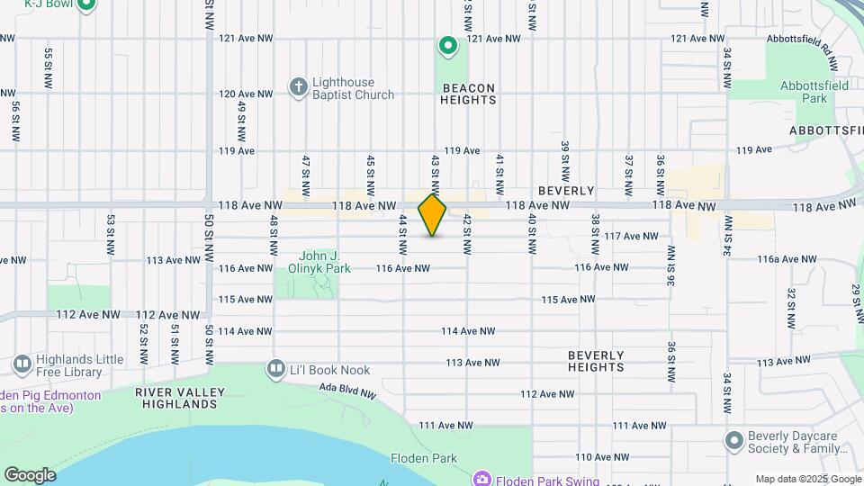 4225-4117 117 Ave NW Map and Location Details