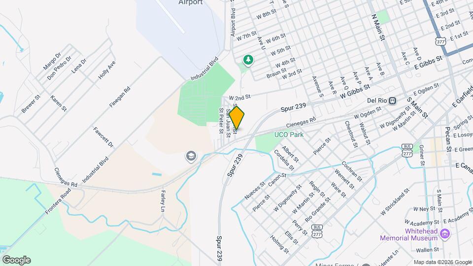 105 St Joseph St Map and Location Details