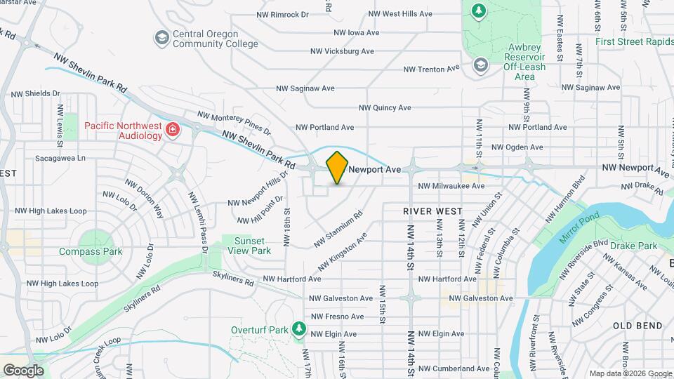 1603 NW Milwaukee Ave Map and Location Details