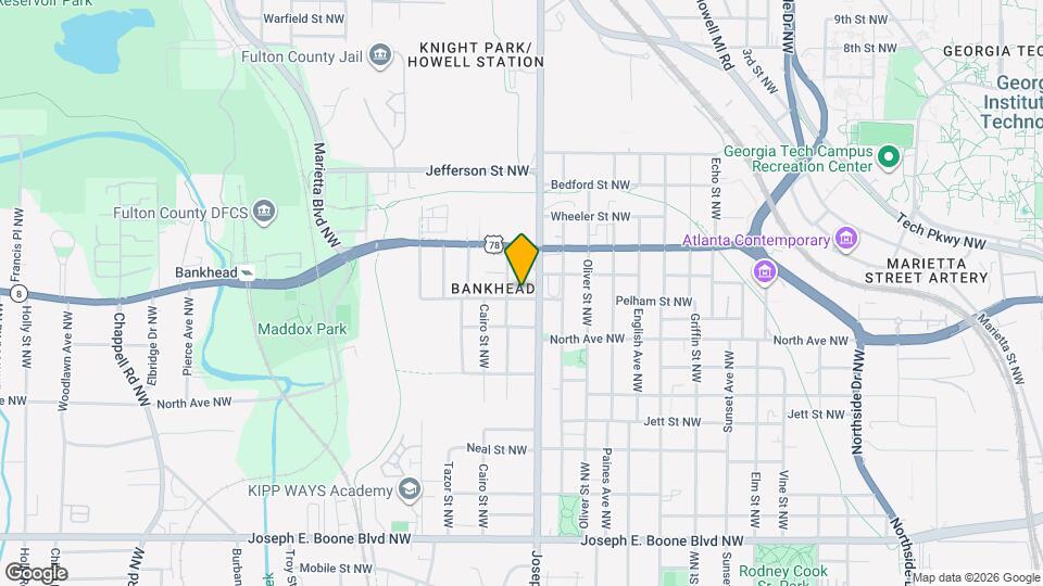 935 Pelham St NW Map and Location Details