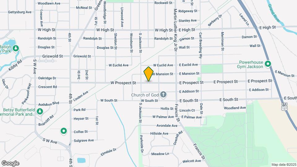 177 W Prospect St Map and Location Details