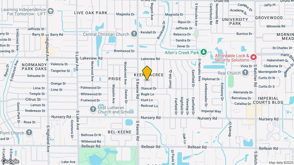 1369 Whitacre Dr Map and Location Details