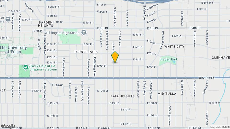 745 S Sandusky Ave Map and Location Details