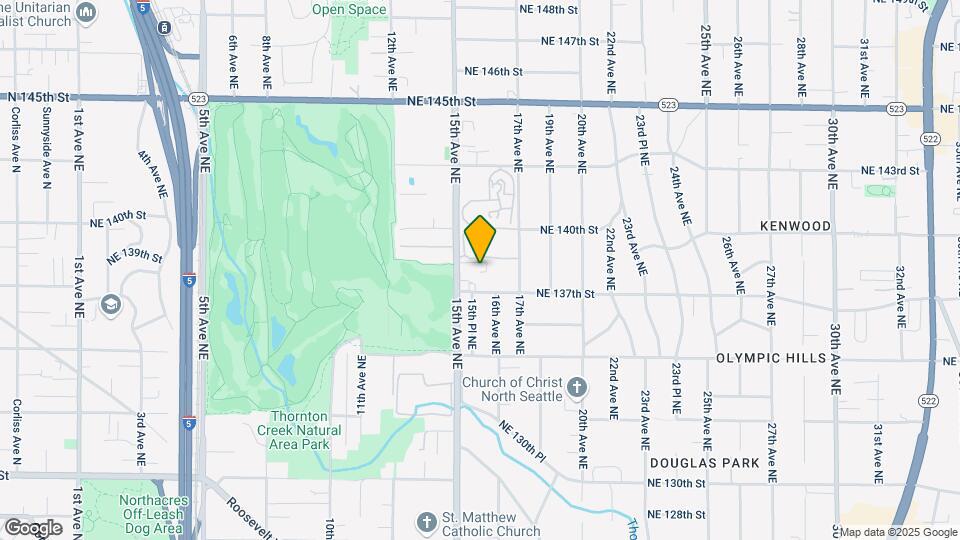 13716 15th Ave NE Map and Location Details