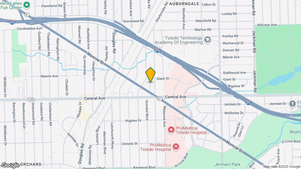 3160 Matson Mapa y Detalles de la Ubicación