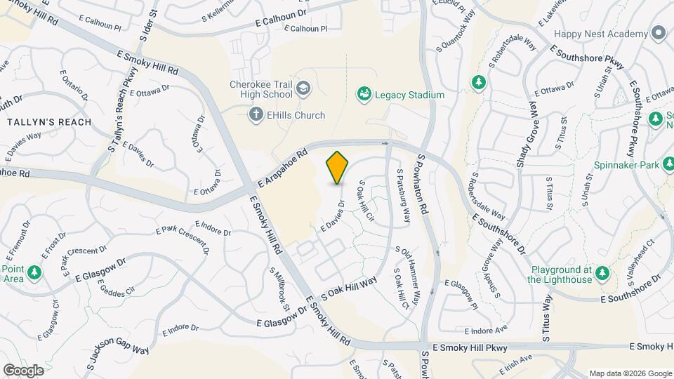 26059 E Davies Dr Map and Location Details