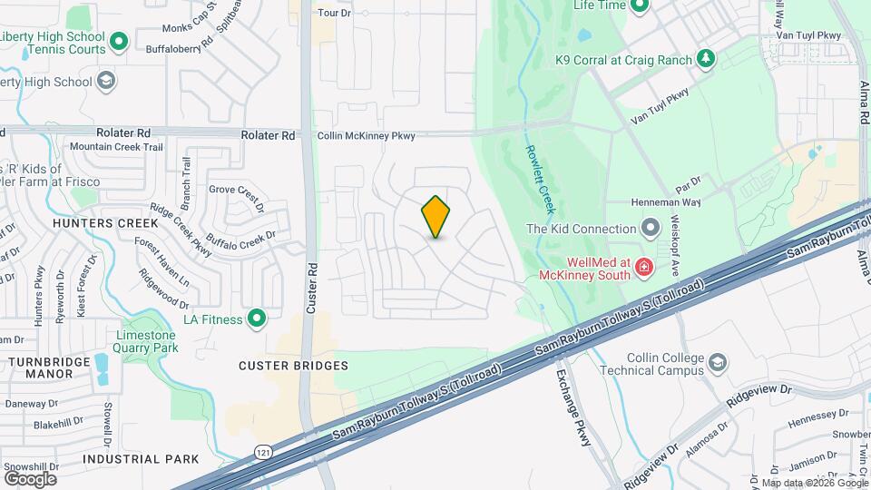 8528 Pine Valley Dr Map and Location Details