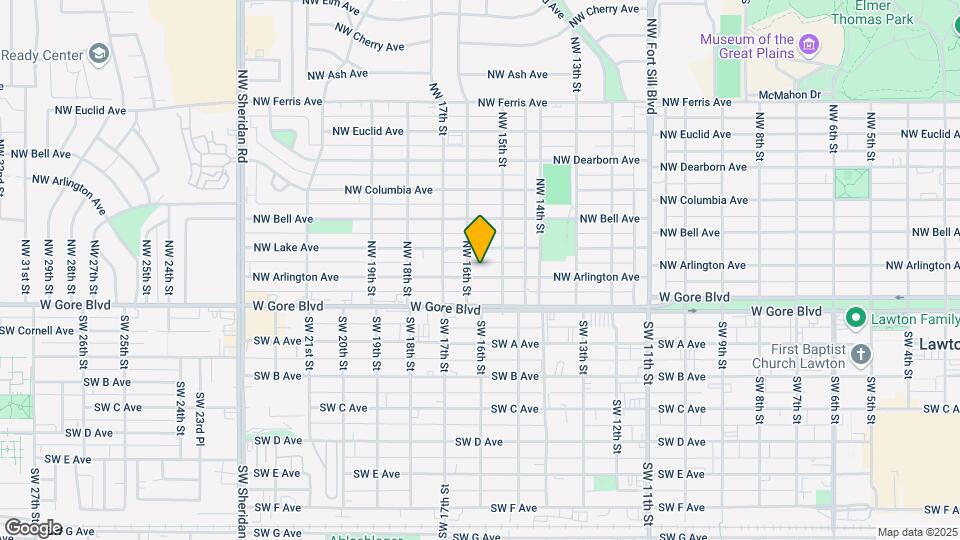 1511 NW Arlington Ave Map and Location Details