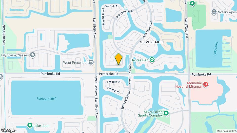 17888 SW 14th St Map and Location Details