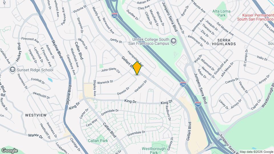 225 Dennis Dr Mapa y Detalles de la Ubicación