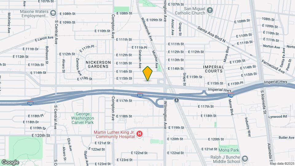 1771 E Imperial Hwy, Unit 4 Mapa y Detalles de la Ubicación