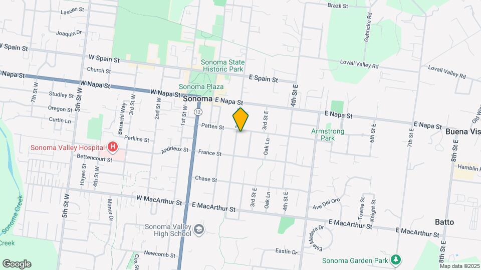 620 2nd St E Map and Location Details