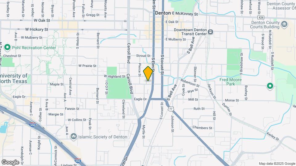 216 Maple St Map and Location Details