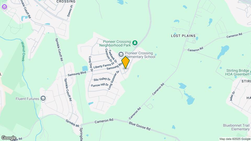 3516 Savage Springs Dr Map and Location Details