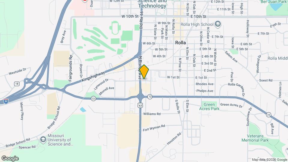 600 Black St Map and Location Details