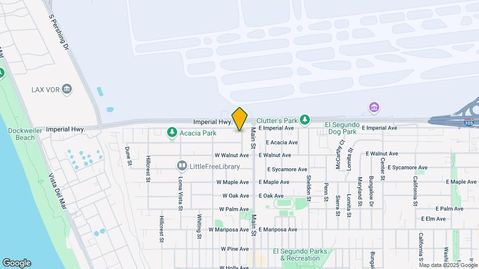 953 Cedar St Map and Location Details