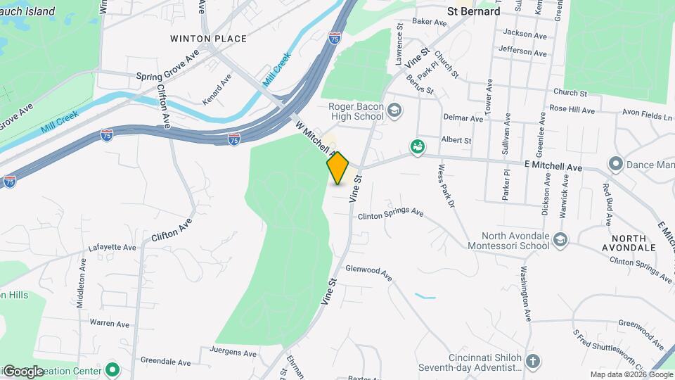 24 Parkwood Pl Map and Location Details