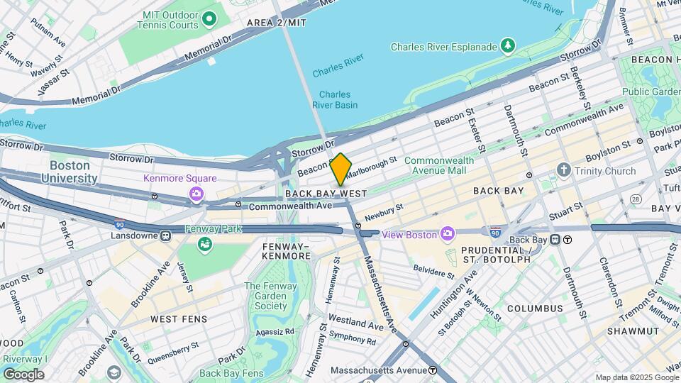 61 Massachusetts Ave Map and Location Details