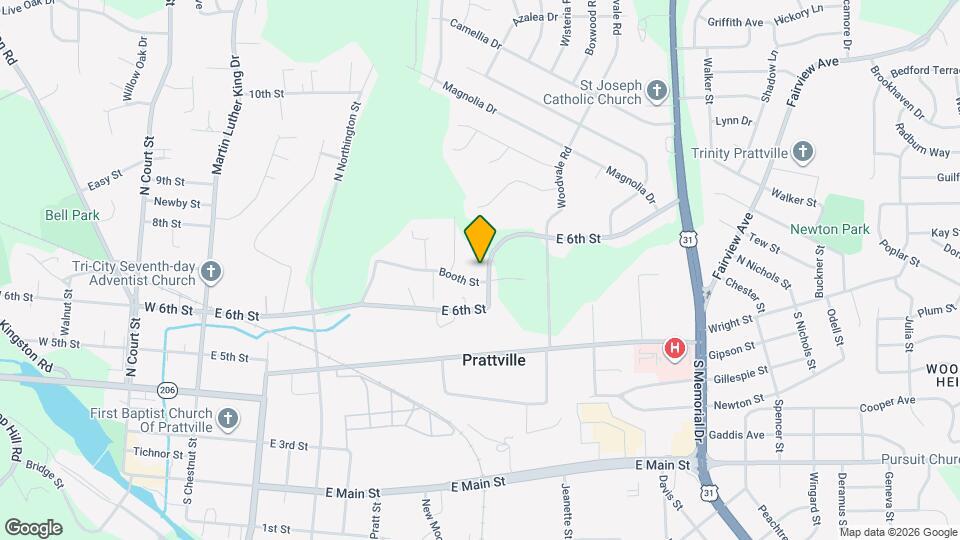 551 E 6th St Map and Location Details