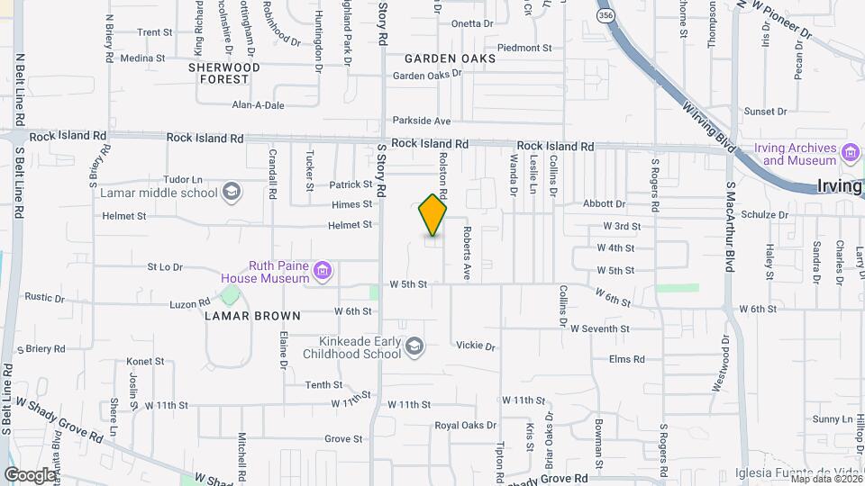 301 Rolston Rd Map and Location Details