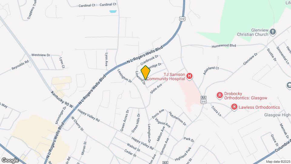 104 Linwood Dr Map and Location Details