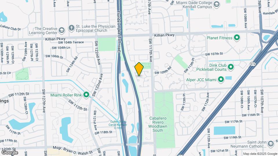 10909 SW 117th Pl Map and Location Details