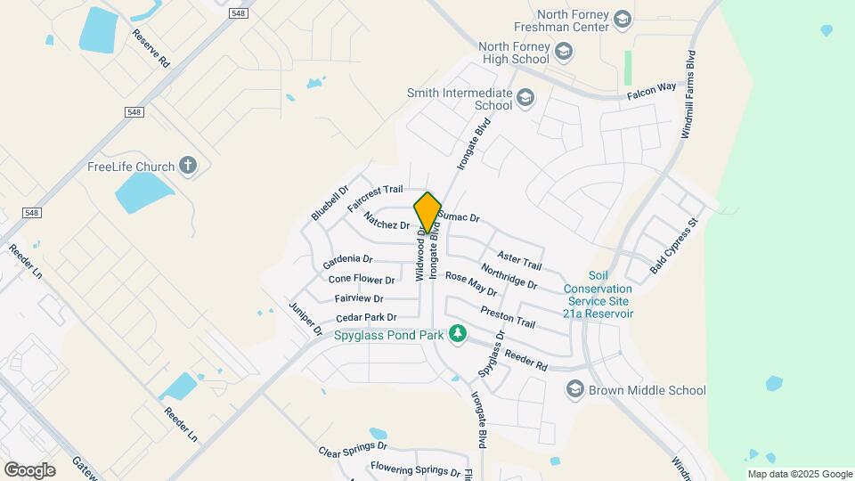 2045 Wildwood Dr Map and Location Details