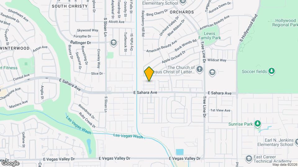 6058 Las Nubes Dr Map and Location Details