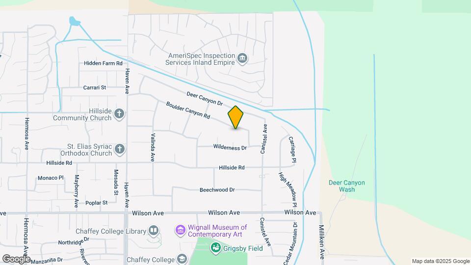 10951 Boulder Canyon Rd Map and Location Details