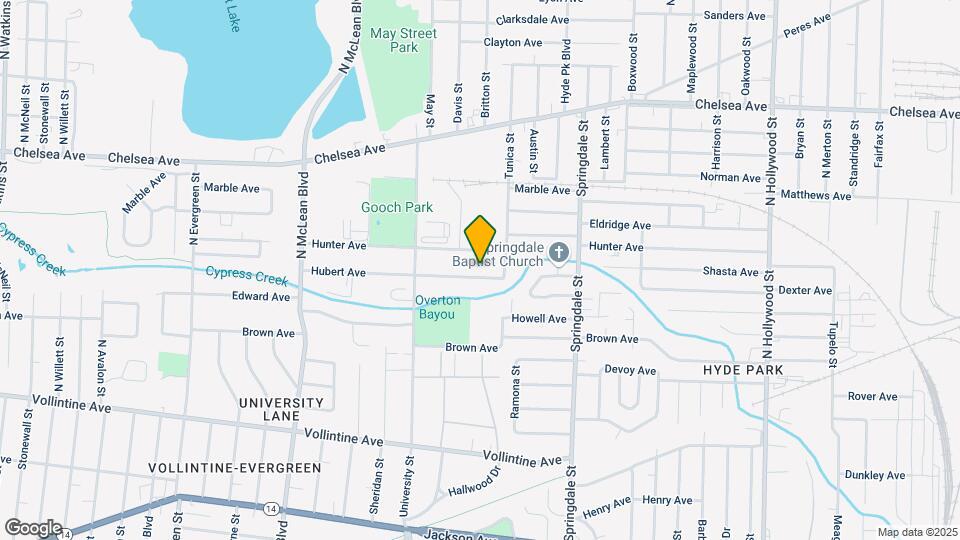 2086 Hubert Ave Map and Location Details